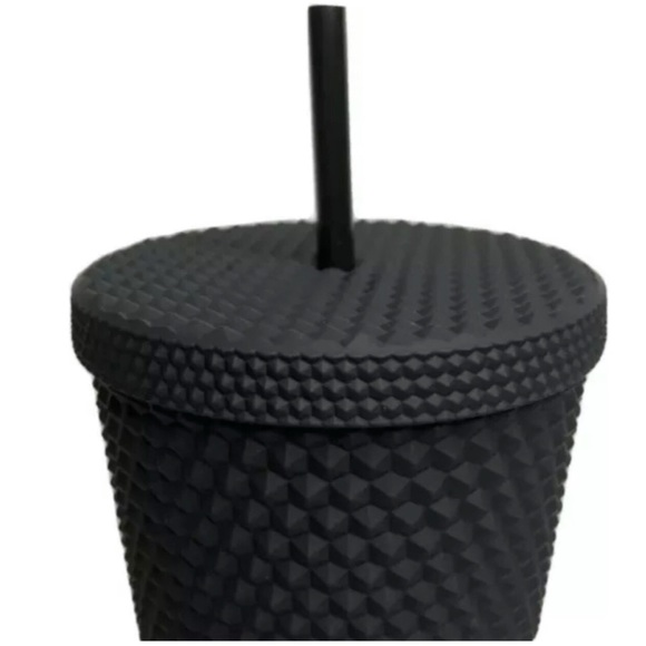 NEW Starbucks 2021 Matte Black Studded Tumbler - Picture 2 of 4